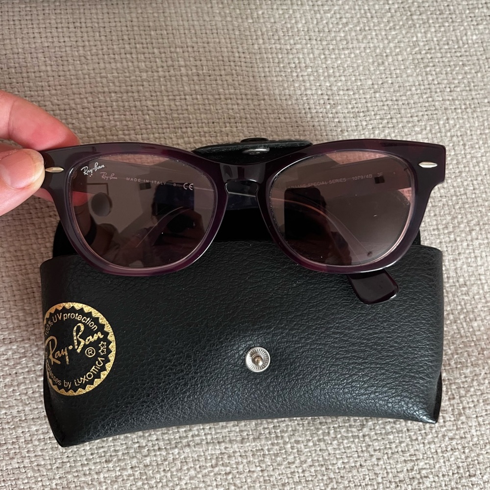 COPY - Ray-Ban Laramie Special Series Purple Color Tone RB4169